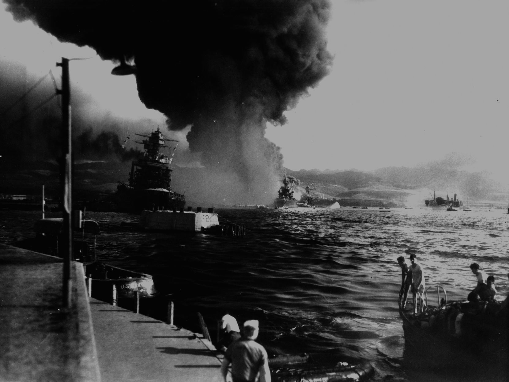 Attack on Pearl Harbor in 1941